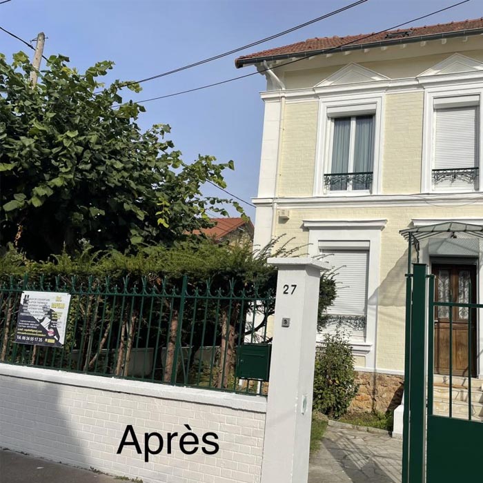 Peinture façade 95